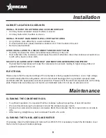 Предварительный просмотр 9 страницы Omcan RE-CN-0021E-HC Instruction Manual