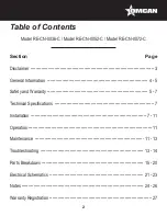 Preview for 2 page of Omcan RE-CN-0036-C Instruction Manual