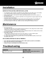 Предварительный просмотр 10 страницы Omcan RE-CN-0045-HC-BK Instruction Manual