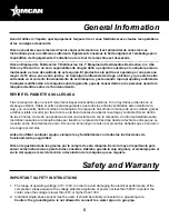 Preview for 5 page of Omcan RE-CN-305 Instruction Manual