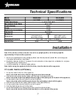 Предварительный просмотр 7 страницы Omcan RS-CN-0004 Instruction Manual