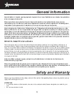 Preview for 5 page of Omcan RS-CN-0009-PSS Instruction Manual