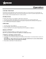 Предварительный просмотр 9 страницы Omcan RS-CN-0009-PSS Instruction Manual