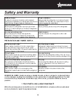 Предварительный просмотр 6 страницы Omcan RS-CN-0072-R Instruction Manual