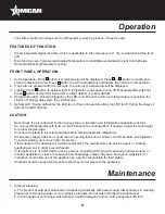 Preview for 9 page of Omcan RS-CN-0120-4D Instruction Manual