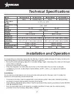 Предварительный просмотр 7 страницы Omcan RS-CN-0120-B Instruction Manual