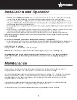 Предварительный просмотр 8 страницы Omcan RS-CN-0120-B Instruction Manual