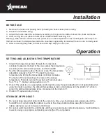 Preview for 9 page of Omcan RS-CN-0145 Instruction Manual