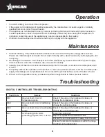 Предварительный просмотр 9 страницы Omcan RS-CN-0186 Instruction Manual