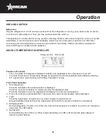 Предварительный просмотр 9 страницы Omcan RS-CN-0230 Instruction Manual