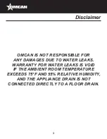 Предварительный просмотр 3 страницы Omcan RS-CN-0270-L Instruction Manual