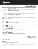 Предварительный просмотр 9 страницы Omcan RS-CN-0270-L Instruction Manual