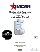 Preview for 1 page of Omcan RS-CN-0360 Instruction Manual