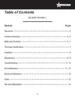 Preview for 2 page of Omcan RS-CN-0390-L Instruction Manual