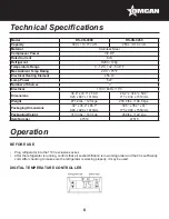 Предварительный просмотр 8 страницы Omcan RS-CN-0390 Instruction Manual