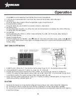 Preview for 9 page of Omcan RS-CN-0468 Instruction Manual