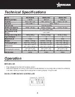 Предварительный просмотр 8 страницы Omcan RS-CN-0530 Instruction Manual