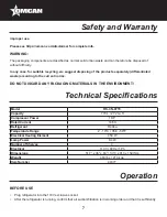 Preview for 7 page of Omcan RS-CN-0770 Instruction Manual