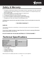 Предварительный просмотр 4 страницы Omcan S40 Instruction Manual
