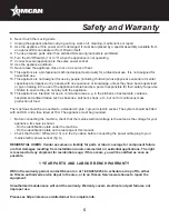 Предварительный просмотр 5 страницы Omcan Santos 01P Instruction Manual