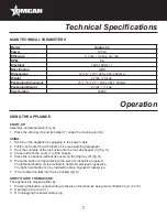 Preview for 7 page of Omcan Santos 53 Instruction Manual