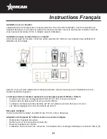 Предварительный просмотр 21 страницы Omcan Santos 62 Instruction Manual