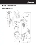 Предварительный просмотр 34 страницы Omcan Santos 62 Instruction Manual