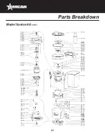 Предварительный просмотр 21 страницы Omcan Santos 68 Instruction Manual