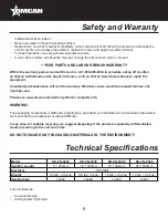 Preview for 5 page of Omcan SE-CN-0203 Instruction Manual