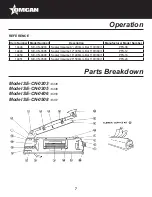 Preview for 7 page of Omcan SE-CN-0203 Instruction Manual