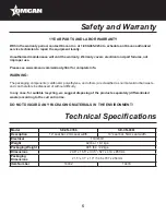 Preview for 5 page of Omcan SE-CN-0358 Instruction Manual