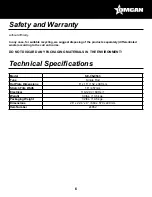 Preview for 6 page of Omcan SE-CN-0533 Instruction Manual