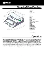 Preview for 7 page of Omcan SE-CN-0533 Instruction Manual