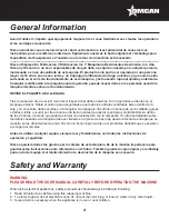 Preview for 4 page of Omcan SE-US-0533-D Instruction Manual