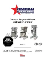 Omcan SP200A Instruction Manual preview