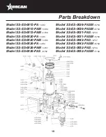 Preview for 19 page of Omcan SS-ES-0015 Instruction Manual