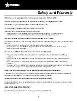 Предварительный просмотр 5 страницы Omcan Volano MS-IT-0250-MF Instruction Manual