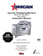 Предварительный просмотр 1 страницы Omcan VP-CN-0600 Instruction Manual