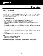 Предварительный просмотр 7 страницы Omcan VP-CN-0971 Instruction Manual