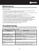 Предварительный просмотр 10 страницы Omcan VP-CN-9200 Instruction Manual