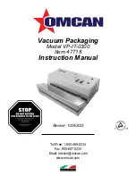 Omcan VP-IT-0300 Instruction Manual preview