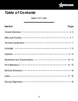 Preview for 2 page of Omcan VP-IT-0300 Instruction Manual