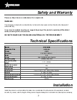 Preview for 7 page of Omcan VP-IT-0300 Instruction Manual