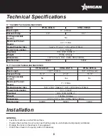 Предварительный просмотр 6 страницы Omcan VP-NL-0004-S Instruction Manual