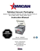 Omcan VP-NL-0004-SN Instruction Manual предпросмотр