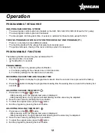 Предварительный просмотр 12 страницы Omcan VP-NL-0004-SN Instruction Manual