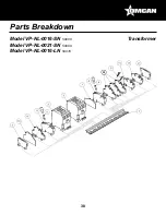 Предварительный просмотр 38 страницы Omcan VP-NL-0004-SN Instruction Manual