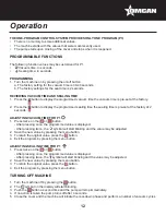 Preview for 12 page of Omcan VP-NL-0040-M Instruction Manual