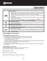 Предварительный просмотр 11 страницы Omcan VP-NL-0040-MS Instruction Manual