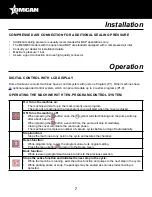 Предварительный просмотр 7 страницы Omcan VP-NL-0050-LS Instruction Manual